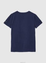 ⁦יֶלֶד 4N8XB1624 Pepe Jeans dulwich חולצת דגל ולוגו⁩ – תמונה ⁦2⁩