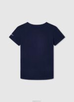 ⁦יֶלֶד 4N8XB1624 Pepe Jeans dulwich חולצת דגל ולוגו⁩ – תמונה ⁦4⁩