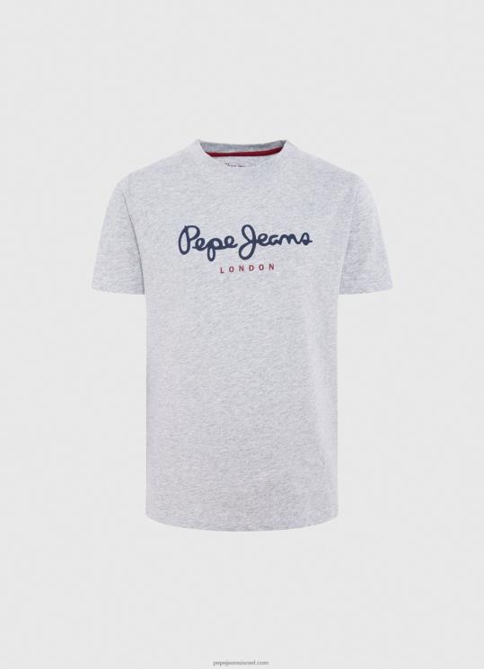 d799d6b6d79cd6b6d793_4n8xb1629_pepe_jeans_d797d795d795d790d7a8_d790d7a4d795d7a8_d797d795d79cd7a6d7aa_d798d7a8d799d7a7d795_d791d7.jpg יֶלֶד 4N8XB1629 Pepe Jeans חוואר אפור חולצת טריקו בסיסית לוגו – תמונה 1