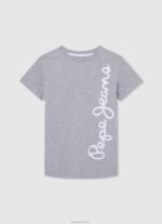 ⁦יֶלֶד 4N8XB1653 Pepe Jeans צבע קרם חולצה בהדפס גרפי⁩ – תמונה ⁦5⁩