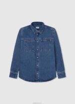 ⁦יֶלֶד 4N8XB1670 Pepe Jeans jarman חולצת פולו בהדפס פסים⁩ – תמונה ⁦5⁩