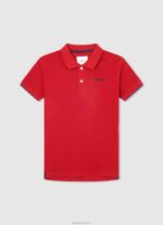 ⁦יֶלֶד 4N8XB1673 Pepe Jeans dulwich חולצת פולו פיקה עם לוגו רקום⁩ – תמונה ⁦3⁩