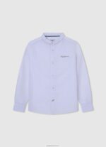 ⁦יֶלֶד 4N8XB1673 Pepe Jeans dulwich חולצת פולו פיקה עם לוגו רקום⁩ – תמונה ⁦4⁩