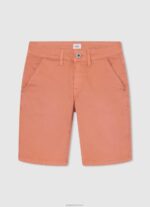 ⁦יֶלֶד 4N8XB1693 Pepe Jeans סטודיו אדום מכנסי צ'ינו בכושר רגיל⁩ – תמונה ⁦4⁩