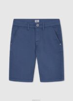 ⁦יֶלֶד 4N8XB1695 Pepe Jeans חיל הים מכנסי צ'ינו בכושר רגיל⁩ – תמונה ⁦4⁩