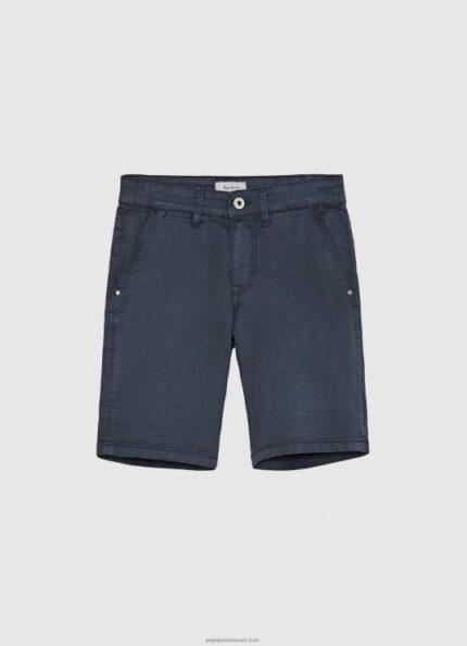 יֶלֶד 4N8XB1695 Pepe Jeans חיל הים מכנסי צ'ינו בכושר רגיל