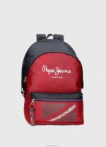 יֶלֶד 4N8XB1711 Pepe Jeans רַב תיק גב בית ספר בהדפס לוגו