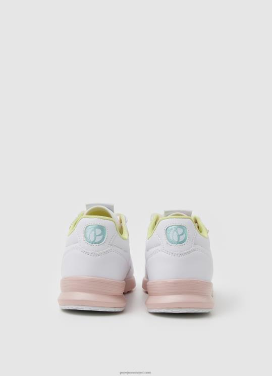 ⁦ילדה 4N8XB1311 Pepe Jeans לבן נעלי ריצה מסוג york candy⁩ – תמונה ⁦4⁩