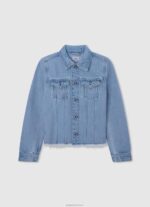 ⁦ילדה 4N8XB1360 Pepe Jeans דֵנִים ג'ינס בגזרה רחבה של lexa jr⁩ – תמונה ⁦5⁩
