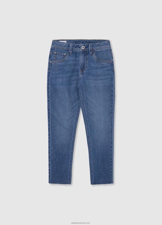 d799d79cd793d794_4n8xb1362_pepe_jeans_d793d6b5d7a0d6b4d799d79d_d792d799d7a0d7a1_d791d792d796d7a8d794_d7a8d792d795d7a2d794_d791d7.jpg ילדה 4N8XB1362 Pepe Jeans דֵנִים ג'ינס בגזרה רגועה בגזרה גבוהה ויולט – תמונה 1