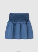 ⁦ילדה 4N8XB1385 Pepe Jeans דֵנִים שמלת ג'ינס עם שרוול חור⁩ – תמונה ⁦5⁩