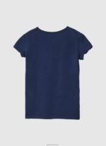 ⁦ילדה 4N8XB1428 Pepe Jeans dulwich חולצת טי לוגו נצנצים⁩ – תמונה ⁦2⁩