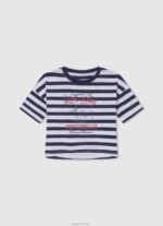 ⁦ילדה 4N8XB1468 Pepe Jeans זוהר חולצת טי לוגו נצנצים⁩ – תמונה ⁦3⁩