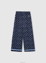 ⁦ילדה 4N8XB1485 Pepe Jeans מִפרָץ מכנסי שקיות נייר של ג'ימנה⁩ – תמונה ⁦4⁩