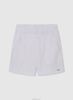 ילדה 4N8XB1487 Pepe Jeans מוּס מכנסי ג'יג'י קצרים עם פרטים פתוחים