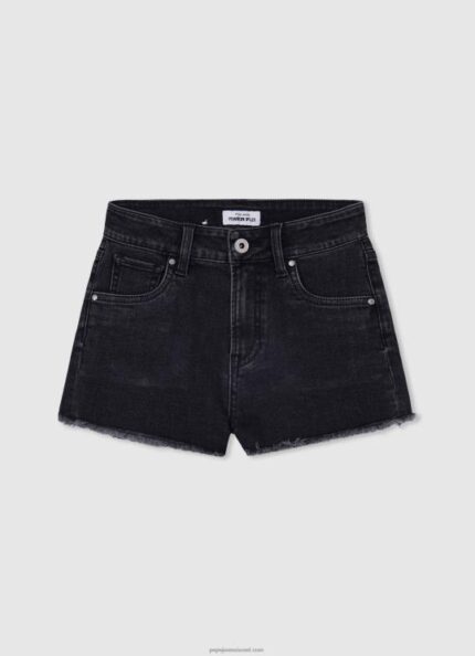 ילדה 4N8XB1492 Pepe Jeans דֵנִים מכנסי ג'ינס קצרים בגזרה רגילה