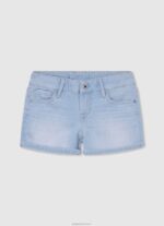 ⁦ילדה 4N8XB1504 Pepe Jeans דֵנִים מכנסי ג'ינס קצרים בגזרה רגילה⁩ – תמונה ⁦4⁩