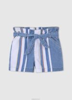 ⁦ילדה 4N8XB1509 Pepe Jeans דֵנִים מכנסי ג'ינס קצרים בכושר culotte⁩ – תמונה ⁦4⁩