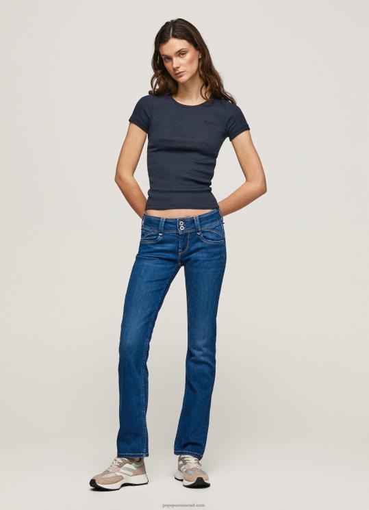 d7a0d7a9d799d79d_4n8xb12_pepe_jeans_d793d6b5d7a0d6b4d799d79d_d792d799d7a0d7a1_d791d79bd795d7a9d7a8_d7a8d792d799d79c_d79ed793d795.jpg נשים 4N8XB12 Pepe Jeans דֵנִים ג'ינס בכושר רגיל מדור חדש – תמונה 1