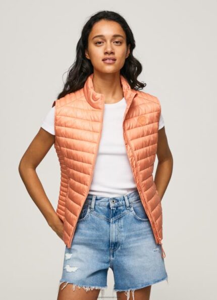 נשים 4N8XB133 Pepe Jeans אפרסק חזייה מרופדת עם טלאי גומי