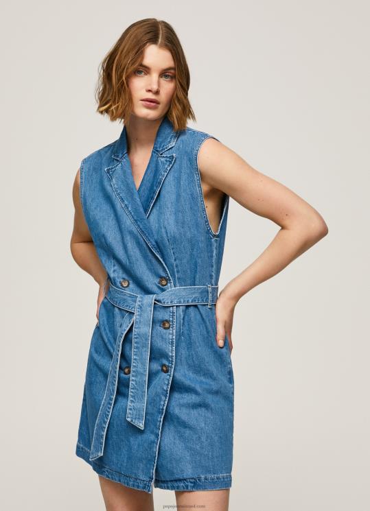 d7a0d7a9d799d79d_4n8xb154_pepe_jeans_d793d6b5d7a0d6b4d799d79d_d7a9d79ed79cd7aa_d792d799d7a0d7a1_d7a7d7a6d7a8d794_d7a9d79c_d79bd7.jpg נשים 4N8XB154 Pepe Jeans דֵנִים שמלת ג'ינס קצרה של כרמן – תמונה 1