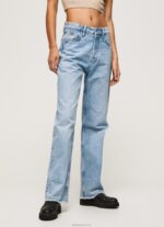 ⁦נשים 4N8XB16 Pepe Jeans דֵנִים ג'ינס רגיל בגזרה גבוהה של רובין⁩ – תמונה ⁦2⁩