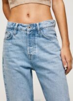 ⁦נשים 4N8XB16 Pepe Jeans דֵנִים ג'ינס רגיל בגזרה גבוהה של רובין⁩ – תמונה ⁦3⁩