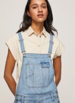 ⁦נשים 4N8XB175 Pepe Jeans דֵנִים מכנסי ג'ינס קצרים מכותנה⁩ – תמונה ⁦3⁩