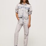 נשים 4N8XB17 Pepe Jeans דֵנִים ג'ינס בגזרה גבוהה של celyn
