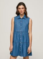 נשים 4N8XB183 Pepe Jeans דֵנִים שמלת ג'ינס קצרה של אריה