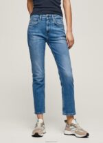 ⁦נשים 4N8XB18 Pepe Jeans דֵנִים ג'ינס רגיל בגזרה גבוהה של מרי⁩ – תמונה ⁦2⁩