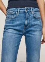 ⁦נשים 4N8XB18 Pepe Jeans דֵנִים ג'ינס רגיל בגזרה גבוהה של מרי⁩ – תמונה ⁦3⁩