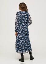 ⁦נשים 4N8XB194 Pepe Jeans רַב שמלת מידי מודפסת בליטה⁩ – תמונה ⁦4⁩