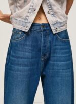 ⁦נשים 4N8XB1 Pepe Jeans דֵנִים ג'ינס בגזרה גבוהה של רובין בהתאמה רגילה⁩ – תמונה ⁦5⁩