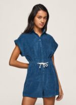 נשים 4N8XB209 Pepe Jeans jarman סרבל קטיפה קצר