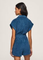 ⁦נשים 4N8XB209 Pepe Jeans jarman סרבל קטיפה קצר⁩ – תמונה ⁦4⁩