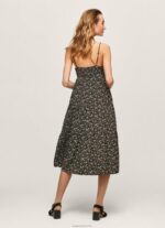 ⁦נשים 4N8XB223 Pepe Jeans רַב שמלה פרחונית של פיי⁩ – תמונה ⁦4⁩