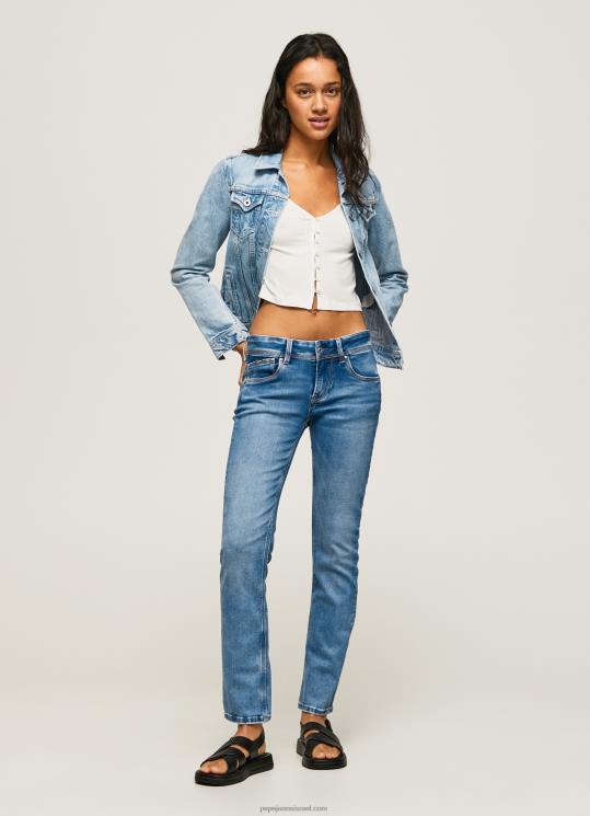 d7a0d7a9d799d79d_4n8xb22_pepe_jeans_d793d6b5d7a0d6b4d799d79d_d792d799d7a0d7a1_d7a8d792d799d79c_d791d79bd795d7a9d7a8_saturn_midrise.jpg נשים 4N8XB22 Pepe Jeans דֵנִים ג'ינס רגיל בכושר Saturn midrise – תמונה 1