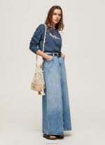 ⁦נשים 4N8XB276 Pepe Jeans dulwich מגשר מודפס לוגו⁩ – תמונה ⁦2⁩