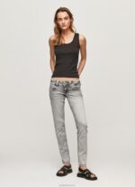 נשים 4N8XB28 Pepe Jeans דֵנִים ונוס ג'ינס בגזרה נמוכה בגזרה רגילה