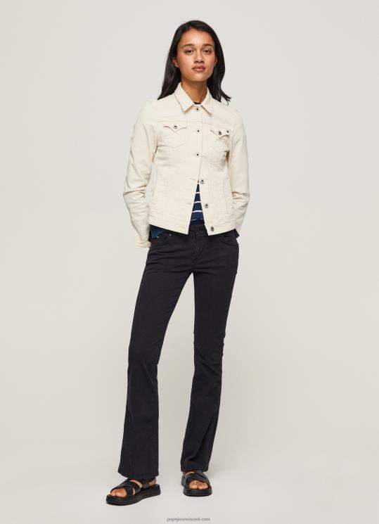 d7a0d7a9d799d79d_4n8xb294_pepe_jeans_d7a9d6b8d781d797d795d6b9d7a8_d79ed79bd7a0d7a1d799d799d79d_d793d7a7d799d79d_d79ed7aad7a8d797.jpg נשים 4N8XB294 Pepe Jeans שָׁחוֹר מכנסיים דקים מתרחבים – תמונה 1