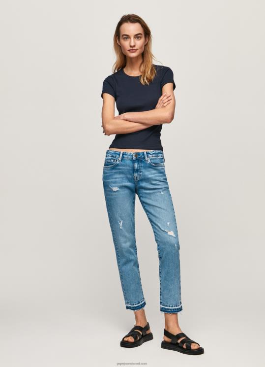d7a0d7a9d799d79d_4n8xb29_pepe_jeans_d793d6b5d7a0d6b4d799d79d_d792d799d7a0d7a1_d791d79bd795d7a9d7a8_d7a8d792d799d79c_d7a9d79c_jolie.jpg נשים 4N8XB29 Pepe Jeans דֵנִים ג'ינס בכושר רגיל של jolie midrise – תמונה 1