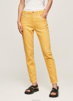 ⁦נשים 4N8XB317 Pepe Jeans זוהר מכנסיים עם 5 כיסים בגזרה רגועה⁩ – תמונה ⁦2⁩