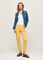 נשים 4N8XB317 Pepe Jeans זוהר מכנסיים עם 5 כיסים בגזרה רגועה