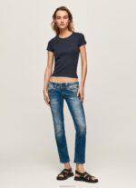 נשים 4N8XB31 Pepe Jeans דֵנִים ונוס ג'ינס בגזרה נמוכה בגזרה רגילה