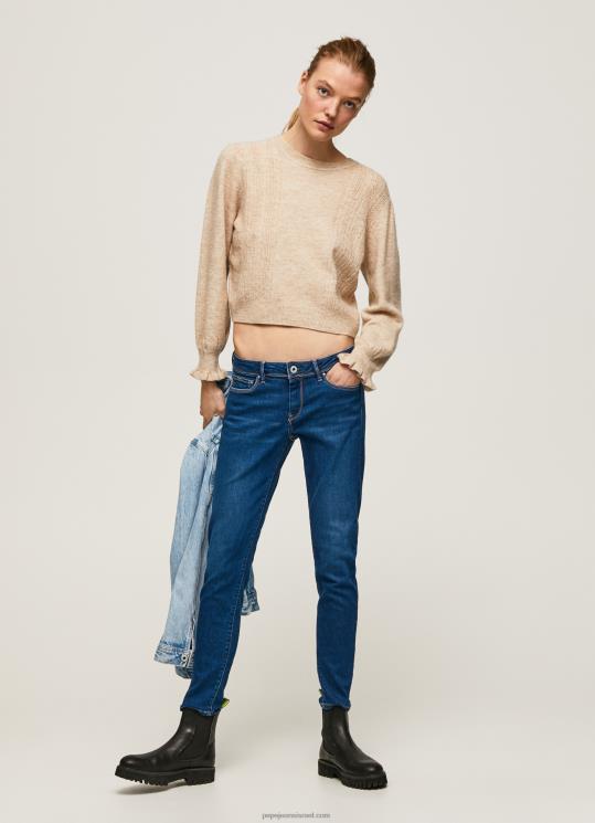 d7a0d7a9d799d79d_4n8xb39_pepe_jeans_d793d6b5d7a0d6b4d799d79d_d79cd795d79cd794_midrise_d792d799d7a0d7a1_d7a1d7a7d799d7a0d799_d791d7.jpg נשים 4N8XB39 Pepe Jeans דֵנִים לולה midrise ג'ינס סקיני בכושר – תמונה 1