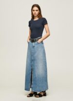 נשים 4N8XB417 Pepe Jeans dulwich חולצת כותנה עם לוגו