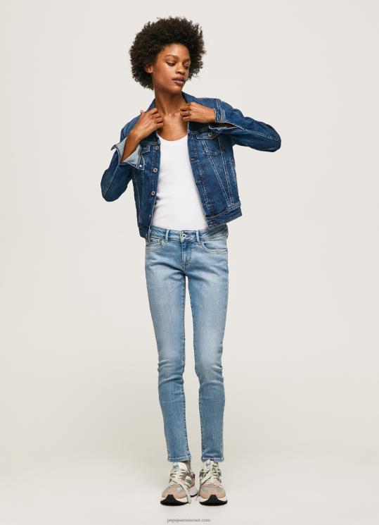 d7a0d7a9d799d79d_4n8xb42_pepe_jeans_d793d6b5d7a0d6b4d799d79d_d792d799d7a0d7a1_d791d792d796d7a8d7aa_d7a1d7a7d799d7a0d799_d7a4d799.jpg נשים 4N8XB42 Pepe Jeans דֵנִים ג'ינס בגזרת סקיני פיקסי בינונית – תמונה 1