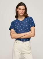נשים 4N8XB444 Pepe Jeans רַב חולצת טריקו בהדפס פרחים