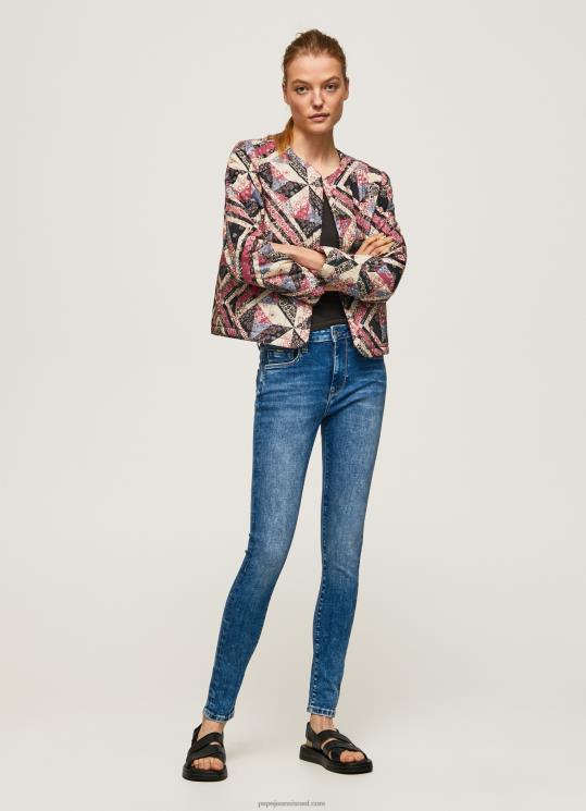 d7a0d7a9d799d79d_4n8xb46_pepe_jeans_d793d6b5d7a0d6b4d799d79d_d792d799d7a0d7a1_d7a1d7a7d799d7a0d799_d791d794d7aad790d79ed794_d792.jpg נשים 4N8XB46 Pepe Jeans דֵנִים ג'ינס סקיני בהתאמה גבוהה של ריג'נט – תמונה 1